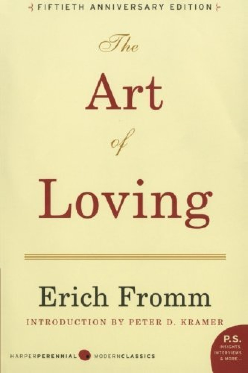 PDF Download The Art of Loving by Erich Fromm