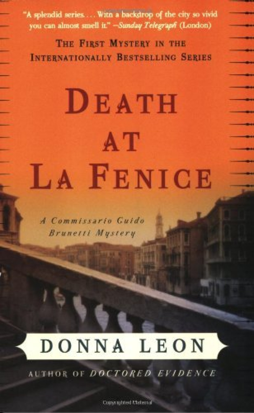 PDF Download Commissario Brunetti #1 Death at La Fenice by Donna Leon