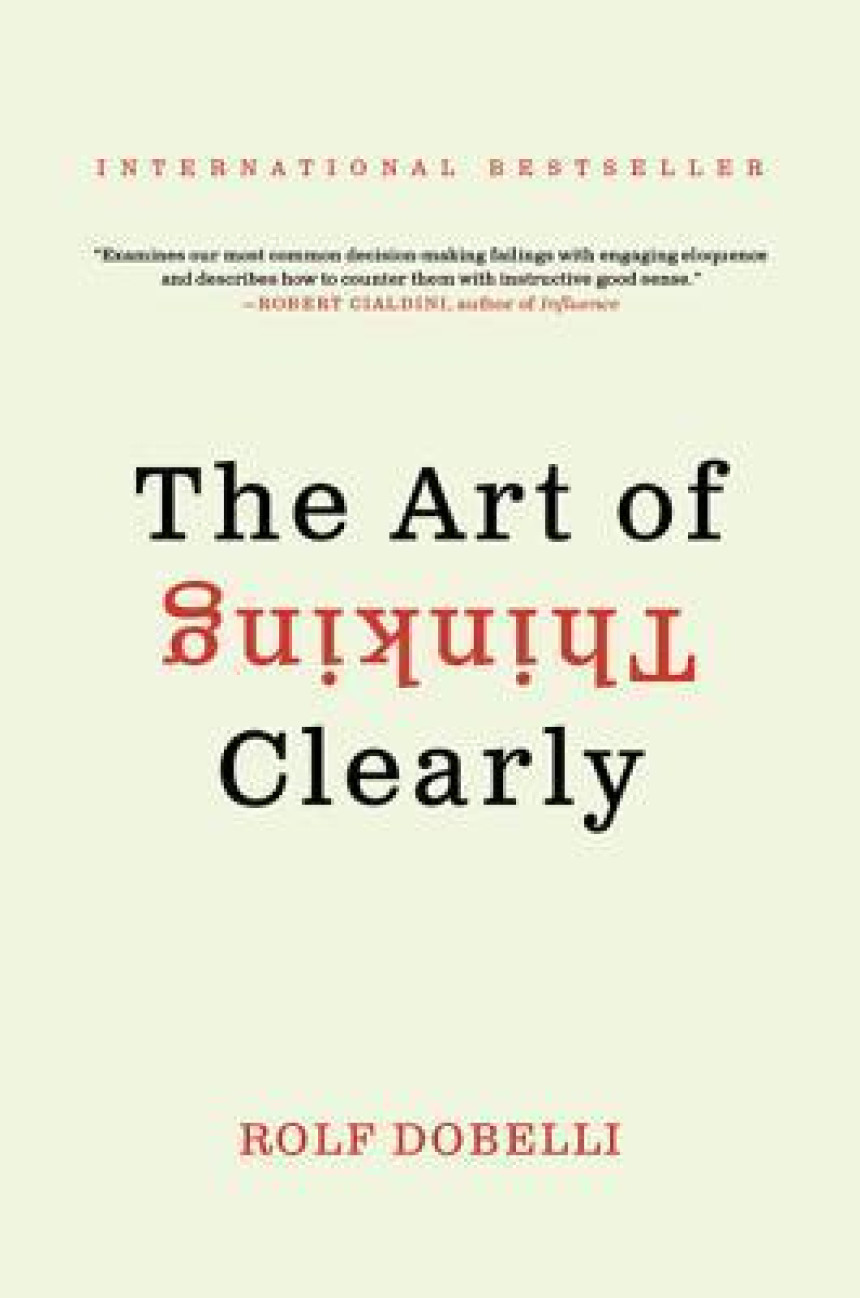 PDF Download The Art of Thinking Clearly by Rolf Dobelli