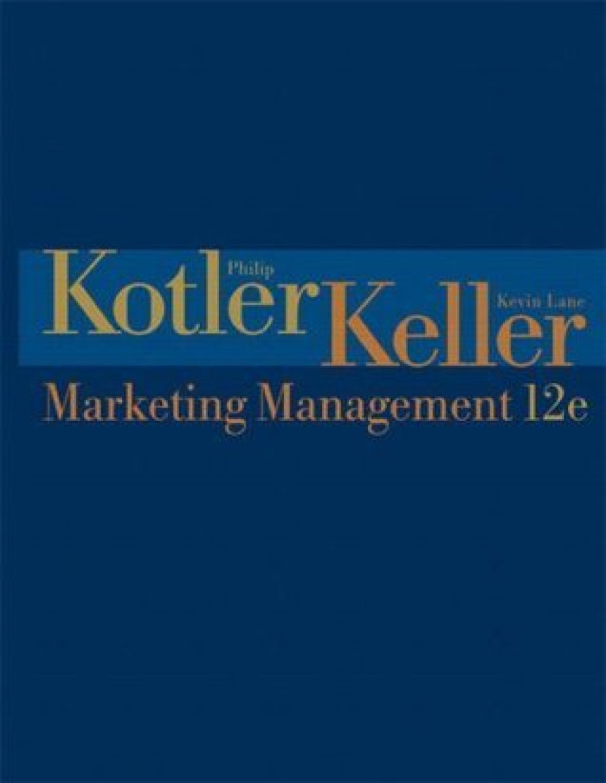 PDF Download Marketing Management by Philip Kotler ,  Kevin Lane Keller