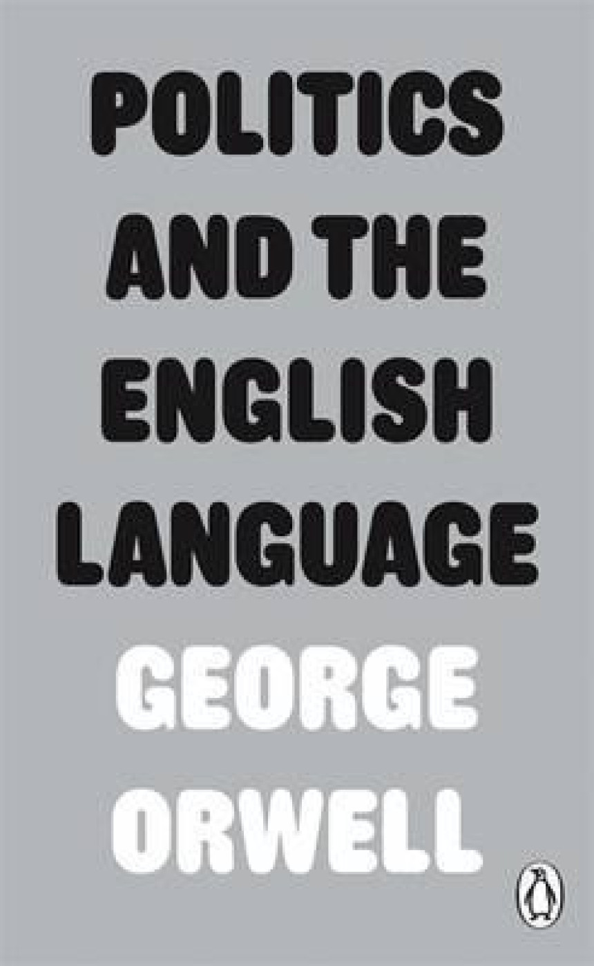 PDF Download Politics and the English Language by George Orwell