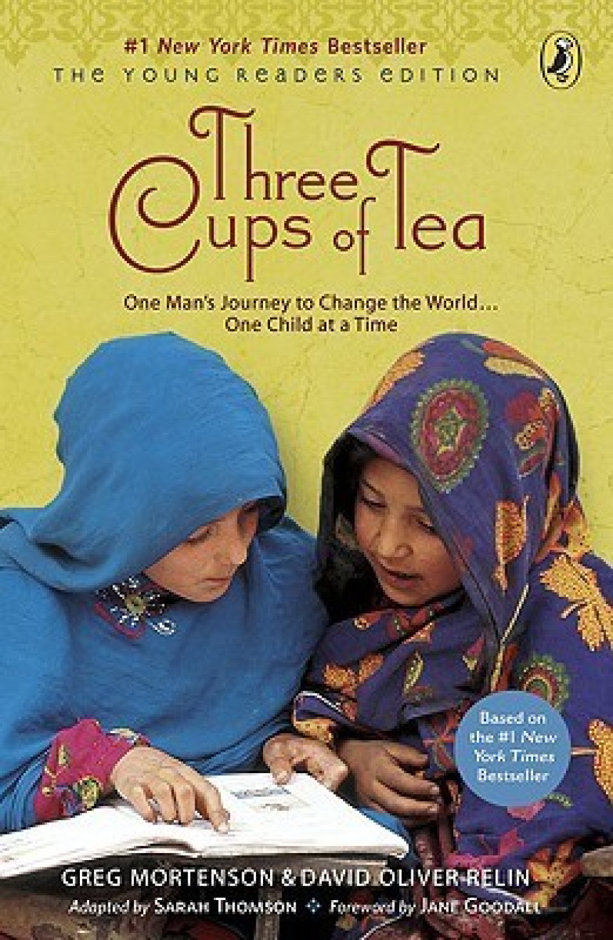 PDF Download Three Cups of Tea by Sarah L. Thomson  (Adapter) ,  Greg Mortenson ,  David Oliver Relin