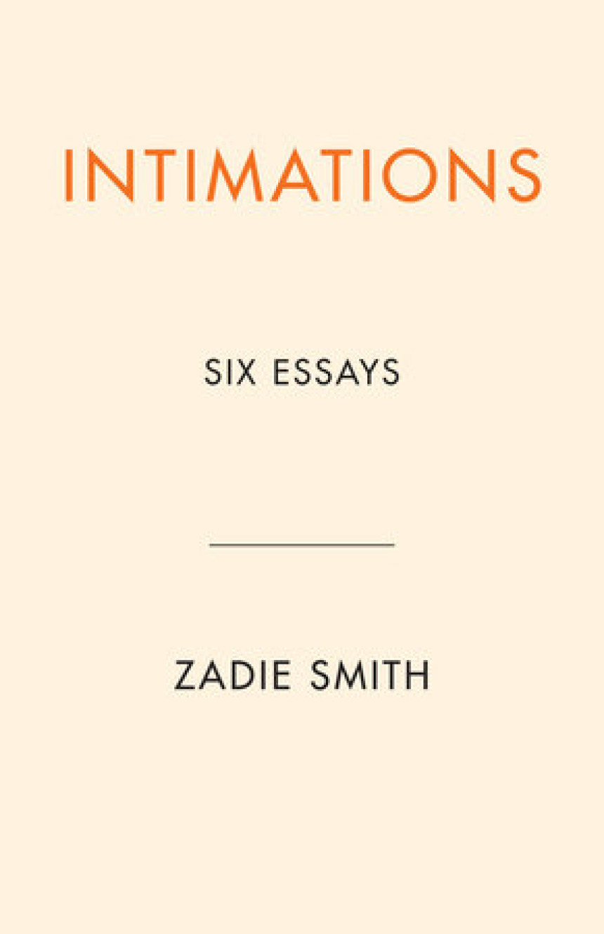 PDF Download Intimations by Zadie Smith