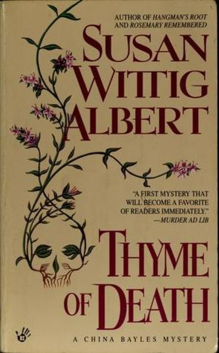 Free Download China Bayles #1 Thyme of Death by Susan Wittig Albert