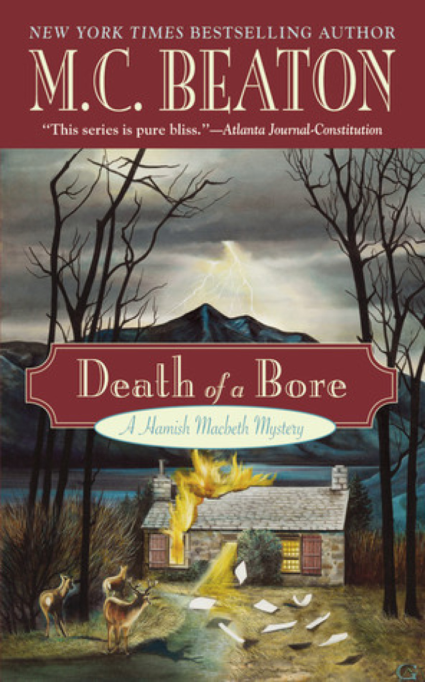 Free Download Hamish Macbeth #20 Death of a Bore by M.C. Beaton