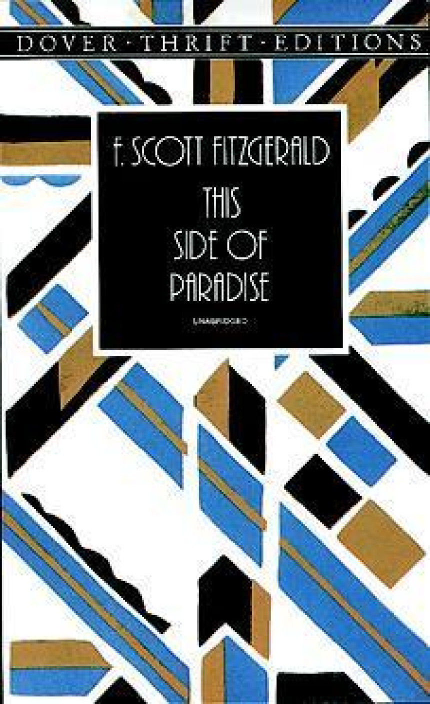 Free Download This Side of Paradise by F. Scott Fitzgerald