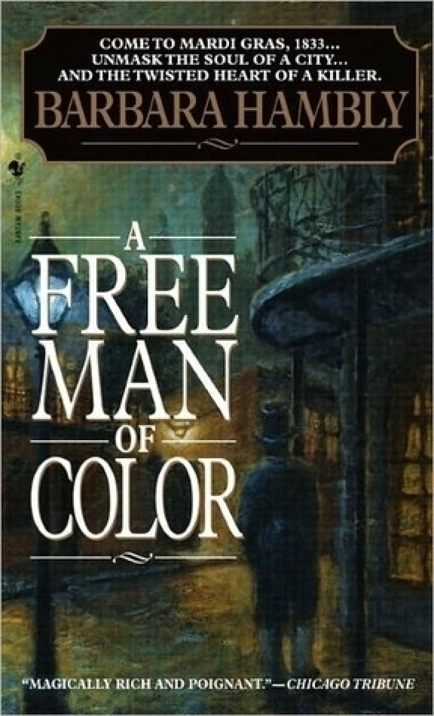 Free Download  Benjamin January #1 A Free Man of Color by Barbara Hambly