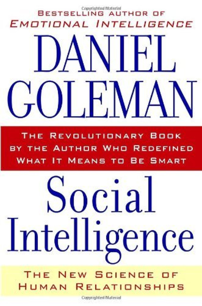 Free Download  Social Intelligence: The New Science of Human Relationships by Daniel Goleman