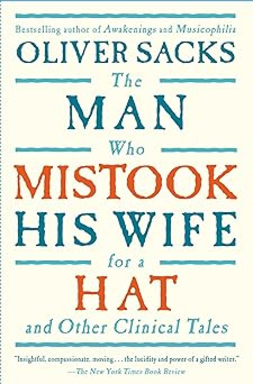 Free Download The Man Who Mistook His Wife for a Hat and Other Clinical Tales by Oliver Sacks