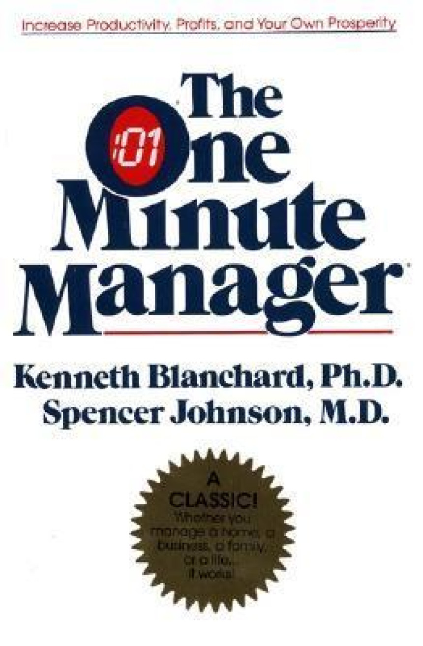 Free Download One Minute Manager The One Minute Manager by Kenneth H. Blanchard ,  Spencer Johnson