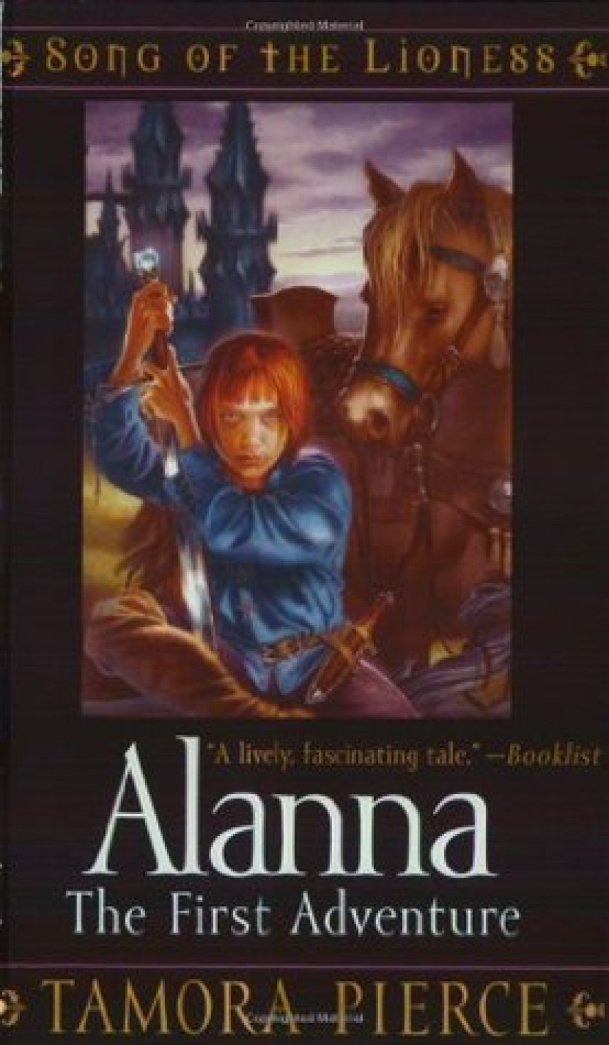 Free Download Song of the Lioness #1 Alanna: The First Adventure by Tamora Pierce