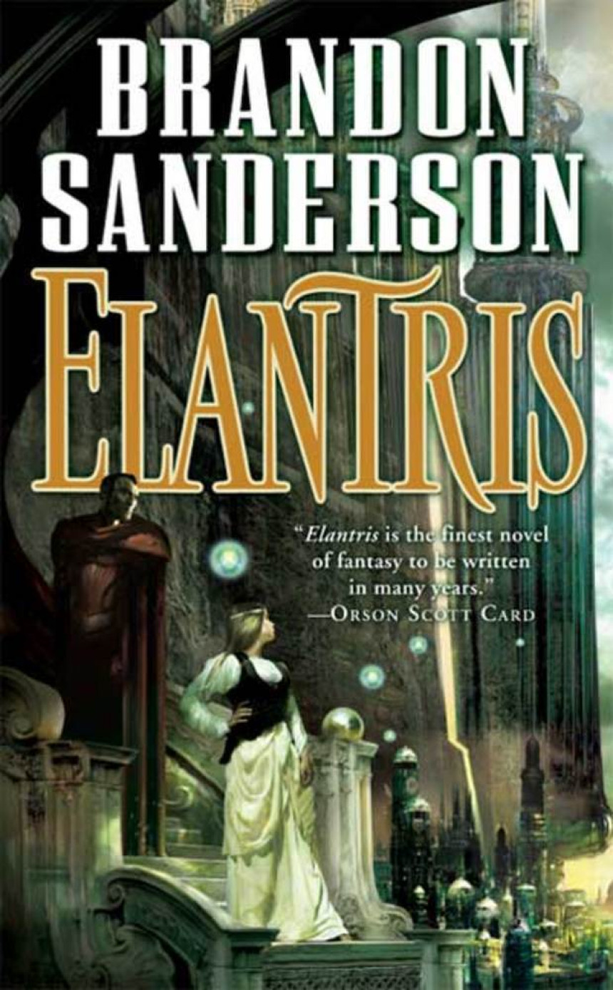 Free Download Elantris #1 Elantris by Brandon Sanderson