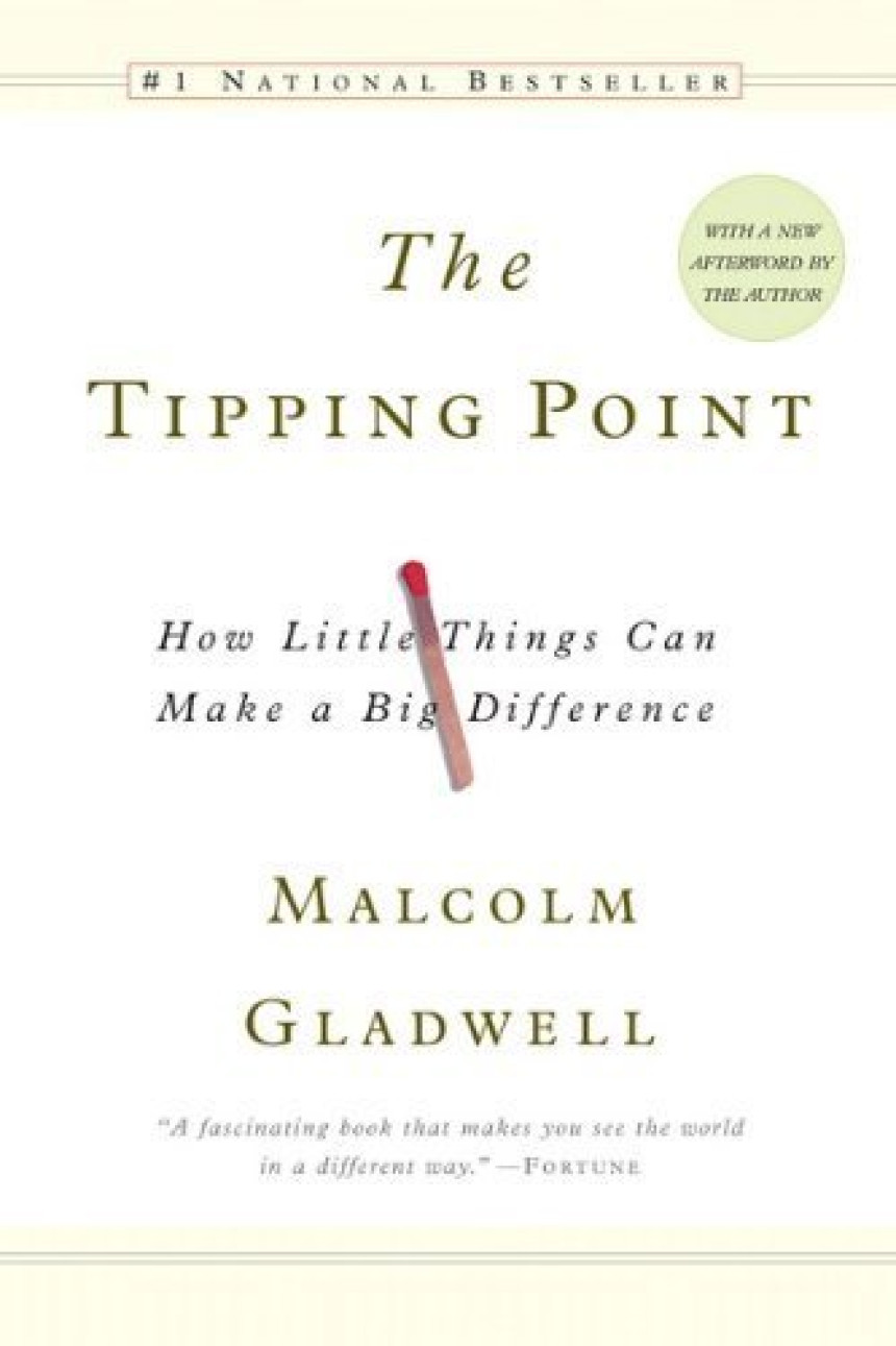 Free Download The Tipping Point: How Little Things Can Make a Big Difference by Malcolm Gladwell