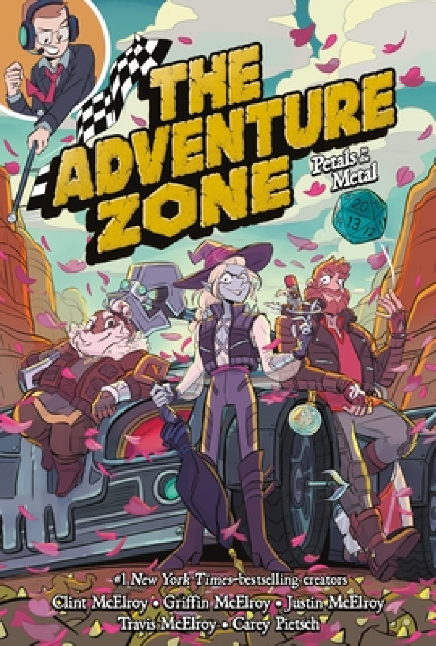 Free Download The Adventure Zone Graphic Novels #3 The Adventure Zone Vol. 3: Petals to the Metal by Clint McElroy ,  Griffin McElroy ,  Travis McElroy