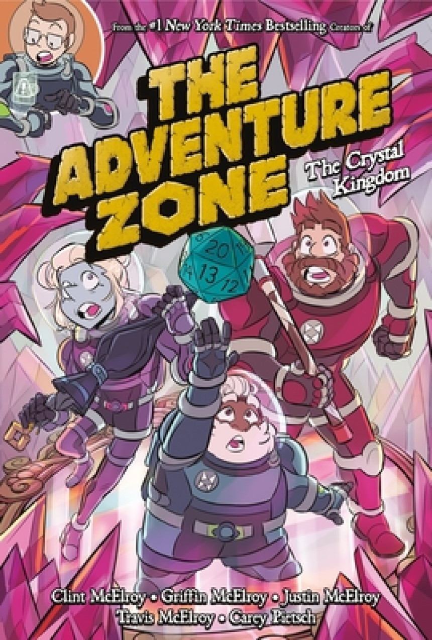 Free Download The Adventure Zone Graphic Novels #4 The Adventure Zone Vol. 4: The Crystal Kingdom by Clint McElroy ,  Carey Pietsch  (Artist) ,  Griffin McElroy ,  Travis McElroy ,  Justin McElroy