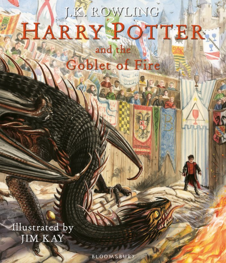 Free Download Harry Potter #4 Harry Potter and the Goblet of Fire by J.K. Rowling ,  Jim Kay  (Illustrator)