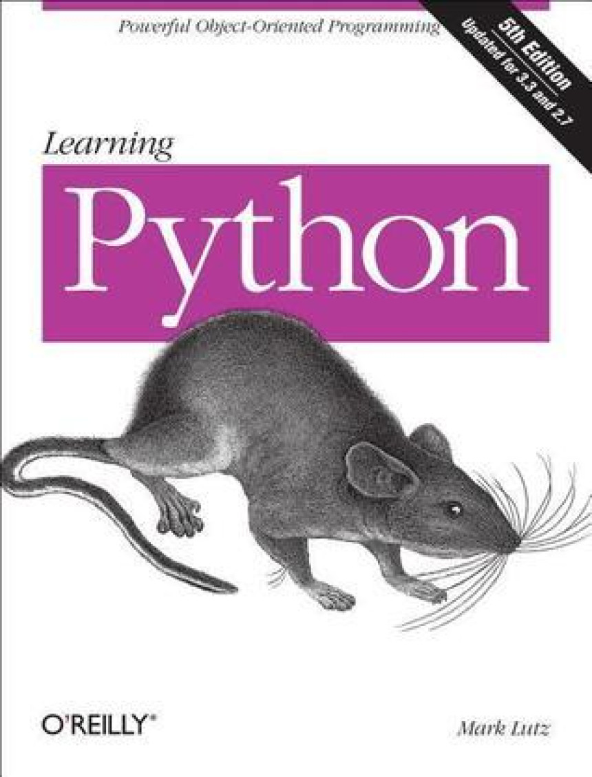 Free Download Learning Python: Powerful Object-Oriented Programming by Mark Lutz