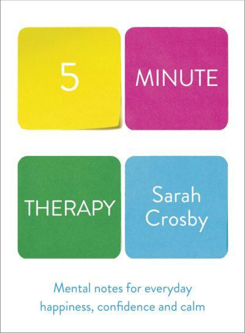 Free Download Five Minute Therapy by Sarah Crosby