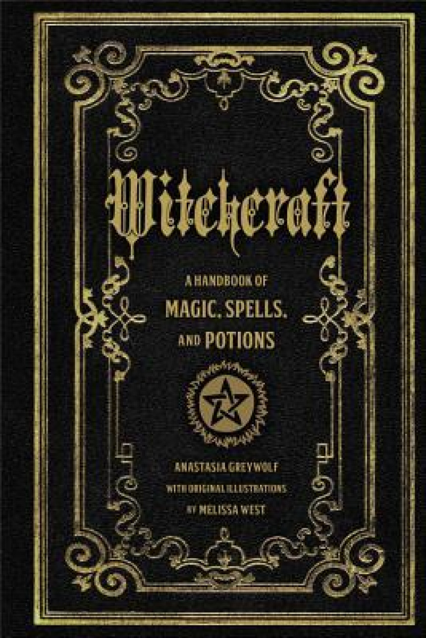 Free Download Witchcraft: A Handbook of Magic Spells and Potions (Volume 1) by Anastasia Greywolf ,  Melissa West  (Illustrator)