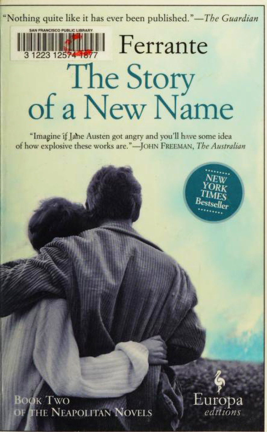 Free Download L’amica geniale #2 The Story of a New Name: Book Two of The The Neapolitan Novels by Elena Ferrante ,  Ann Goldstein  (Translator)