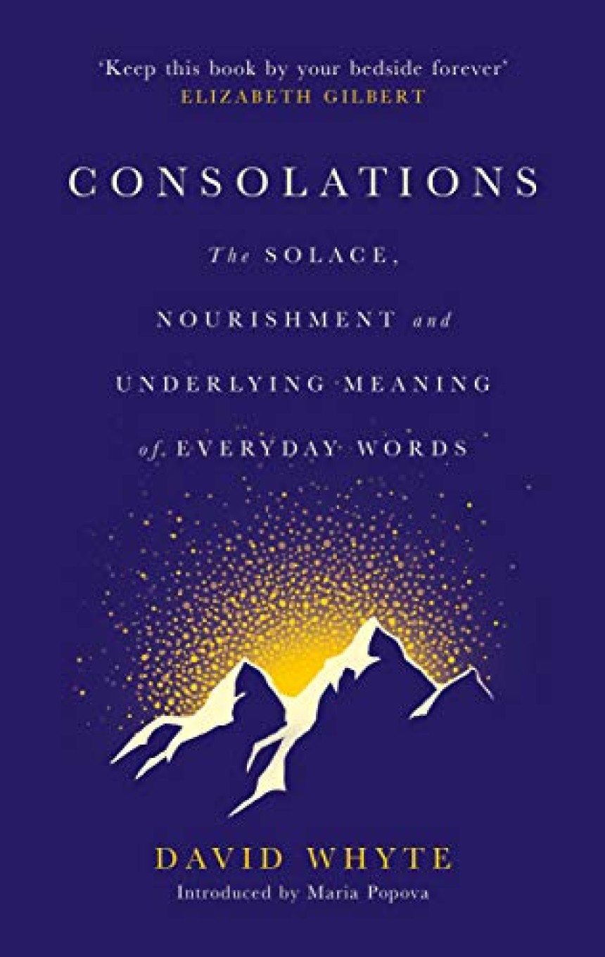 Free Download Consolations: The Solace, Nourishment and Underlying Meaning of Everyday Words by David Whyte ,  Maria Popova  (Introduction)