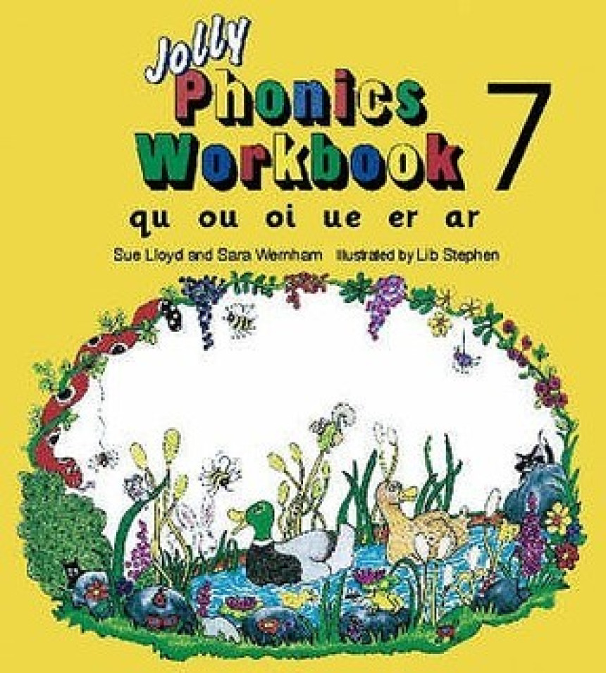 Free Download Jolly Phonics Workbook 7: In Precursive Letters by Sue Lloyd ,  Sara Wernham ,  Lib Stephen  (Illustrator)