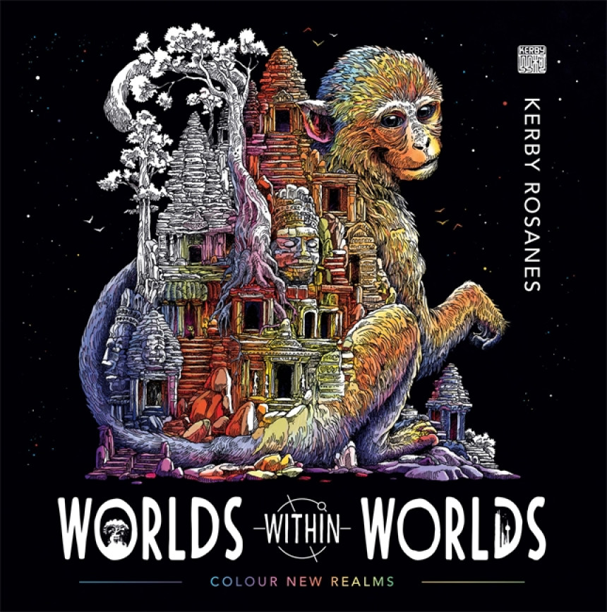 Free Download Worlds Within Worlds: Colour and Discover New Realms by Kerby Rosanes