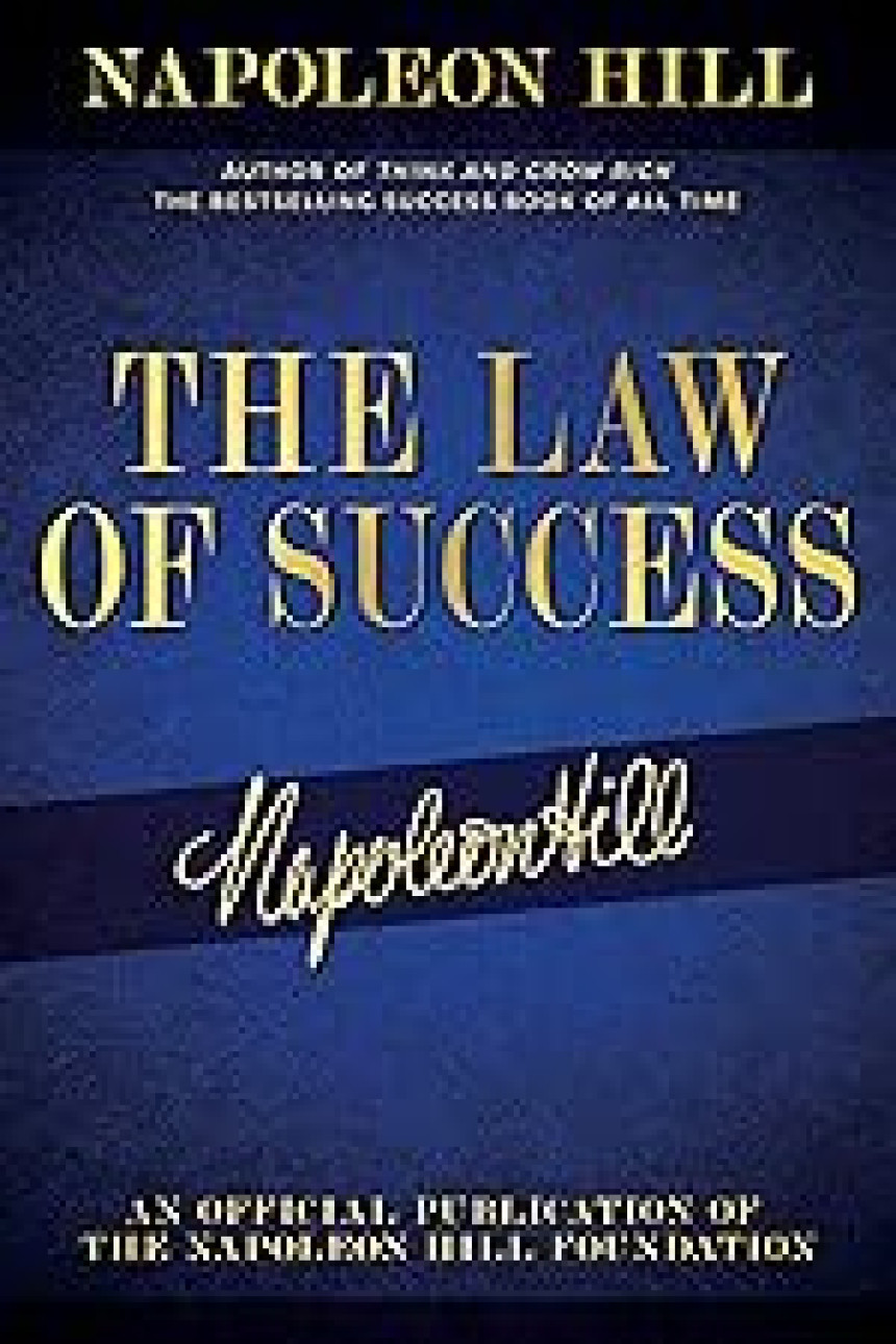 Free Download The Law of Success Law of Success by Napoleon Hill