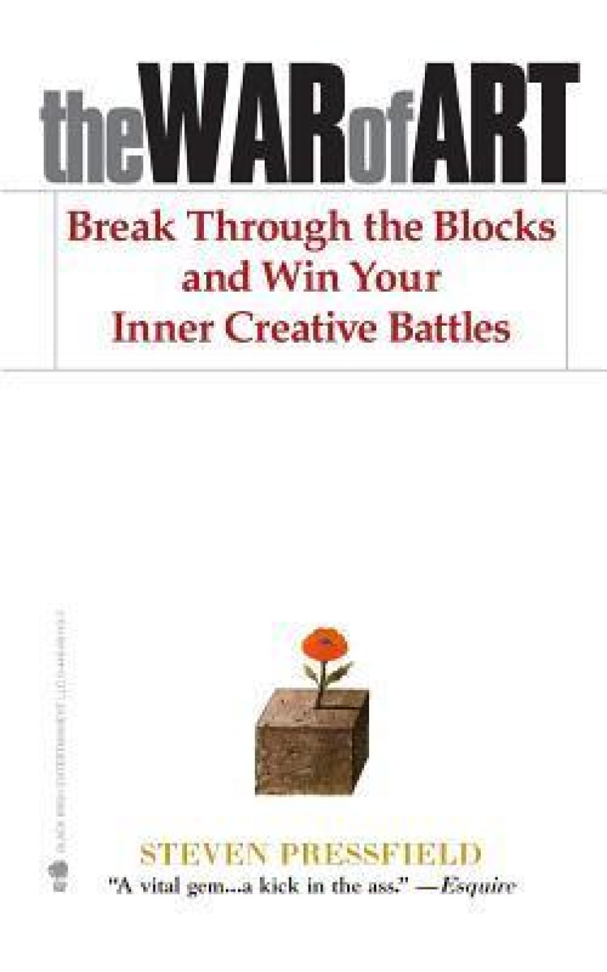 Free Download The War of Art: Break Through the Blocks and Win Your Inner Creative Battles by Steven Pressfield ,  Shawn Coyne  (Editor)