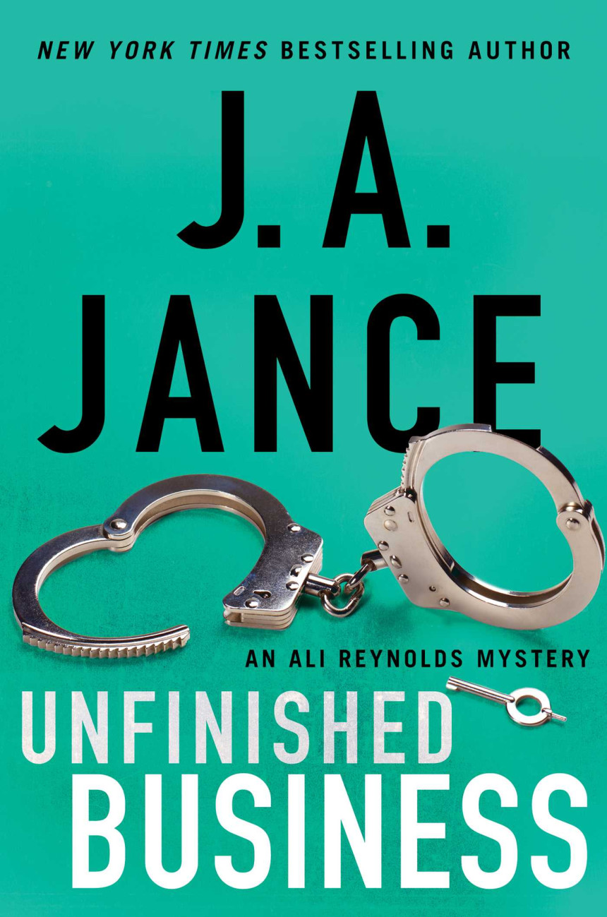 Free Download Ali Reynolds #16 Unfinished Business by J.A. Jance