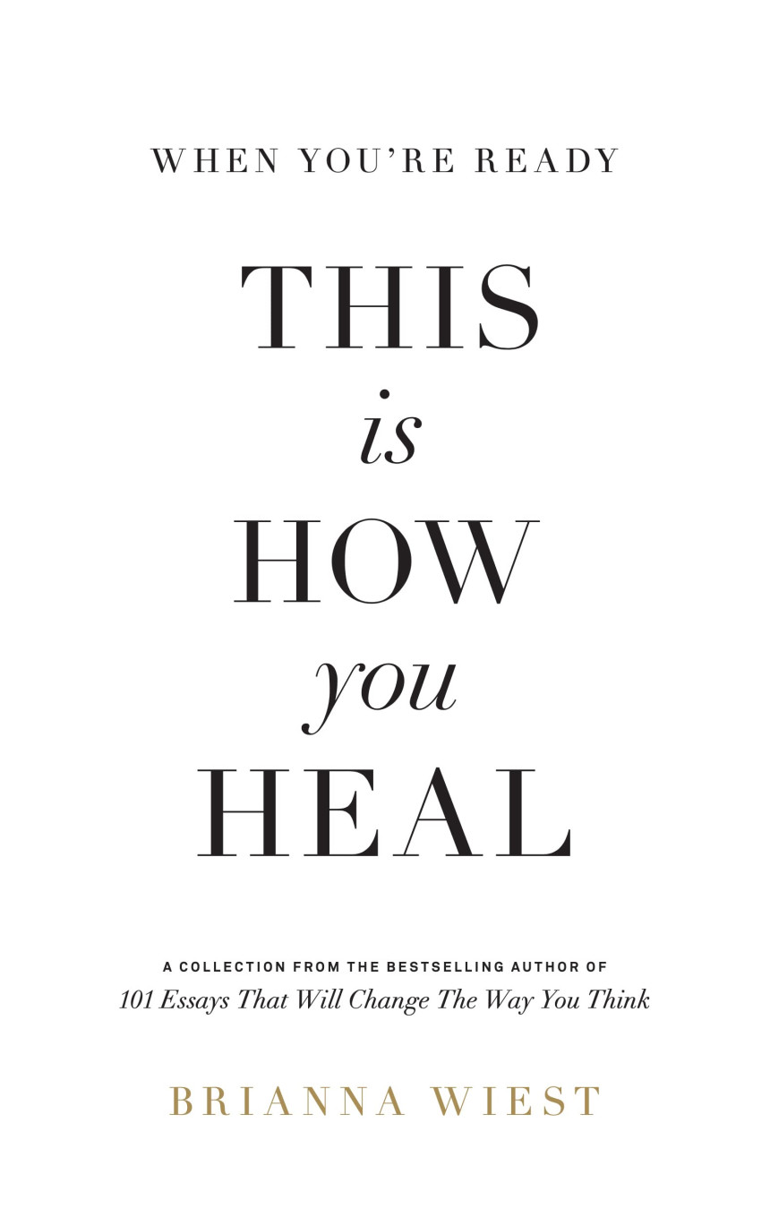 Free Download When You're Ready, This Is How You Heal by Brianna Wiest