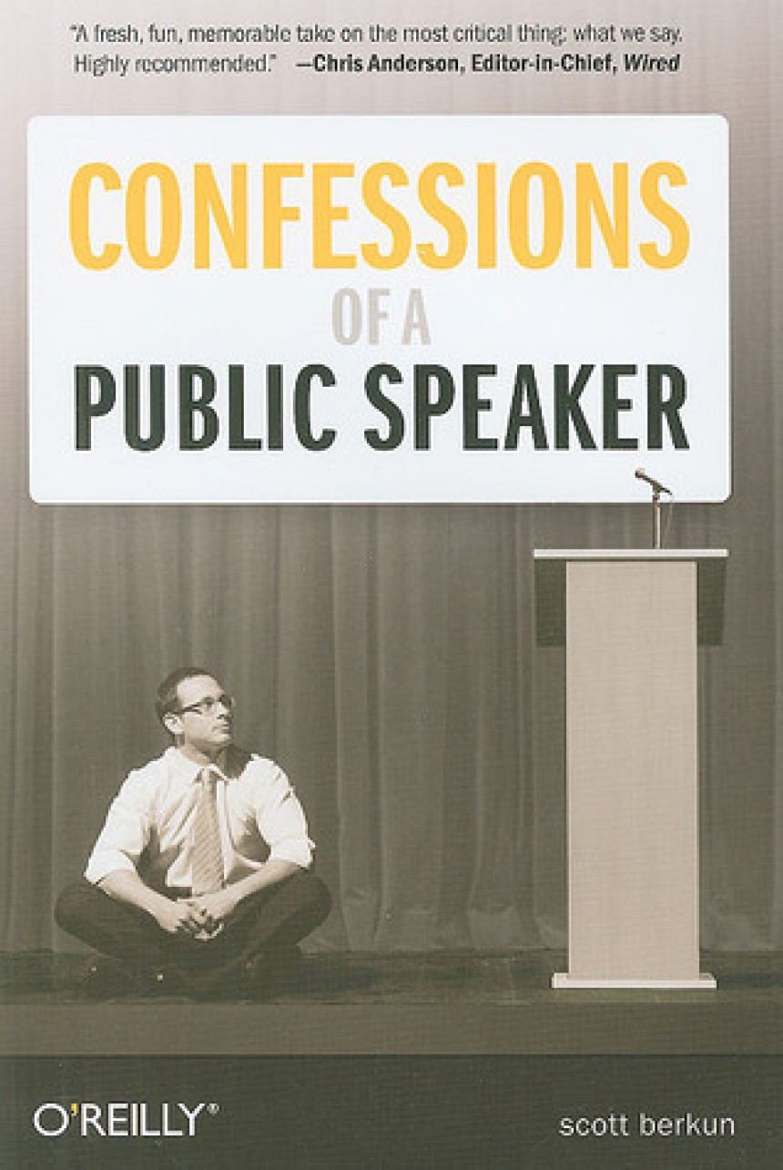 Free Download Confessions of a Public Speaker by Scott Berkun