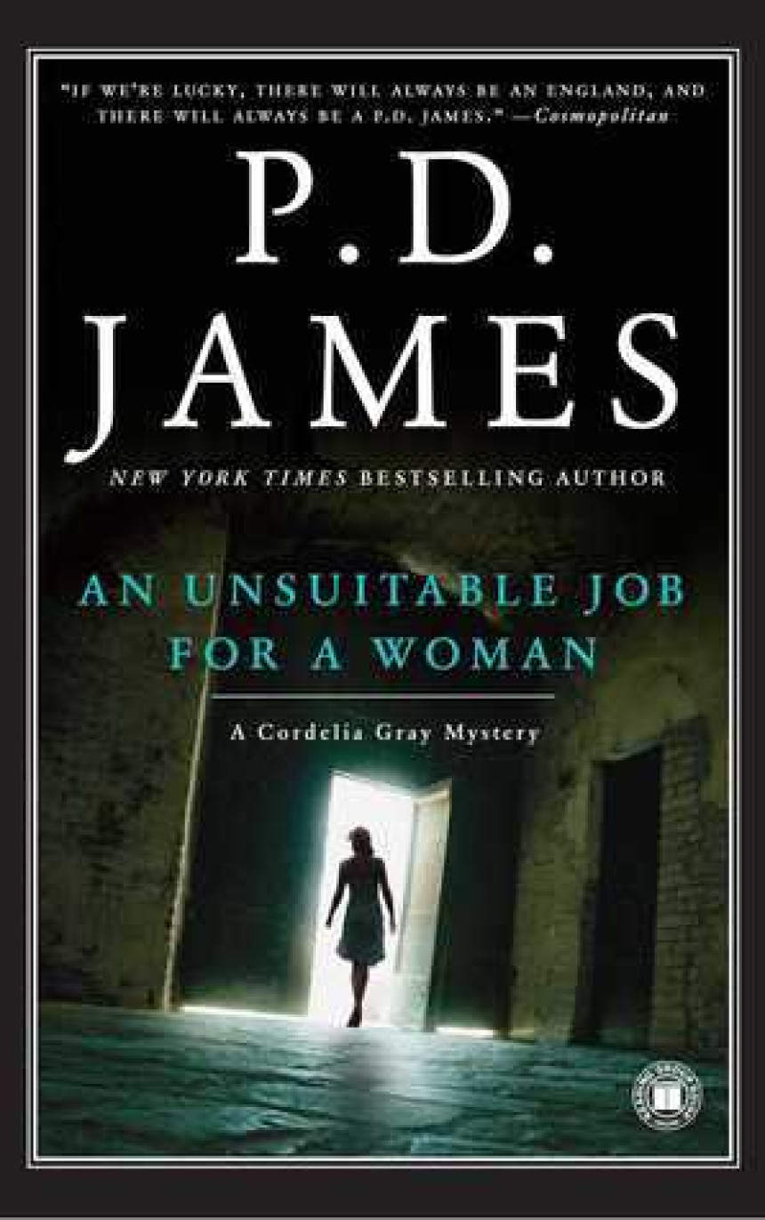 Free Download Cordelia Gray #1 An Unsuitable Job for a Woman by P.D. James