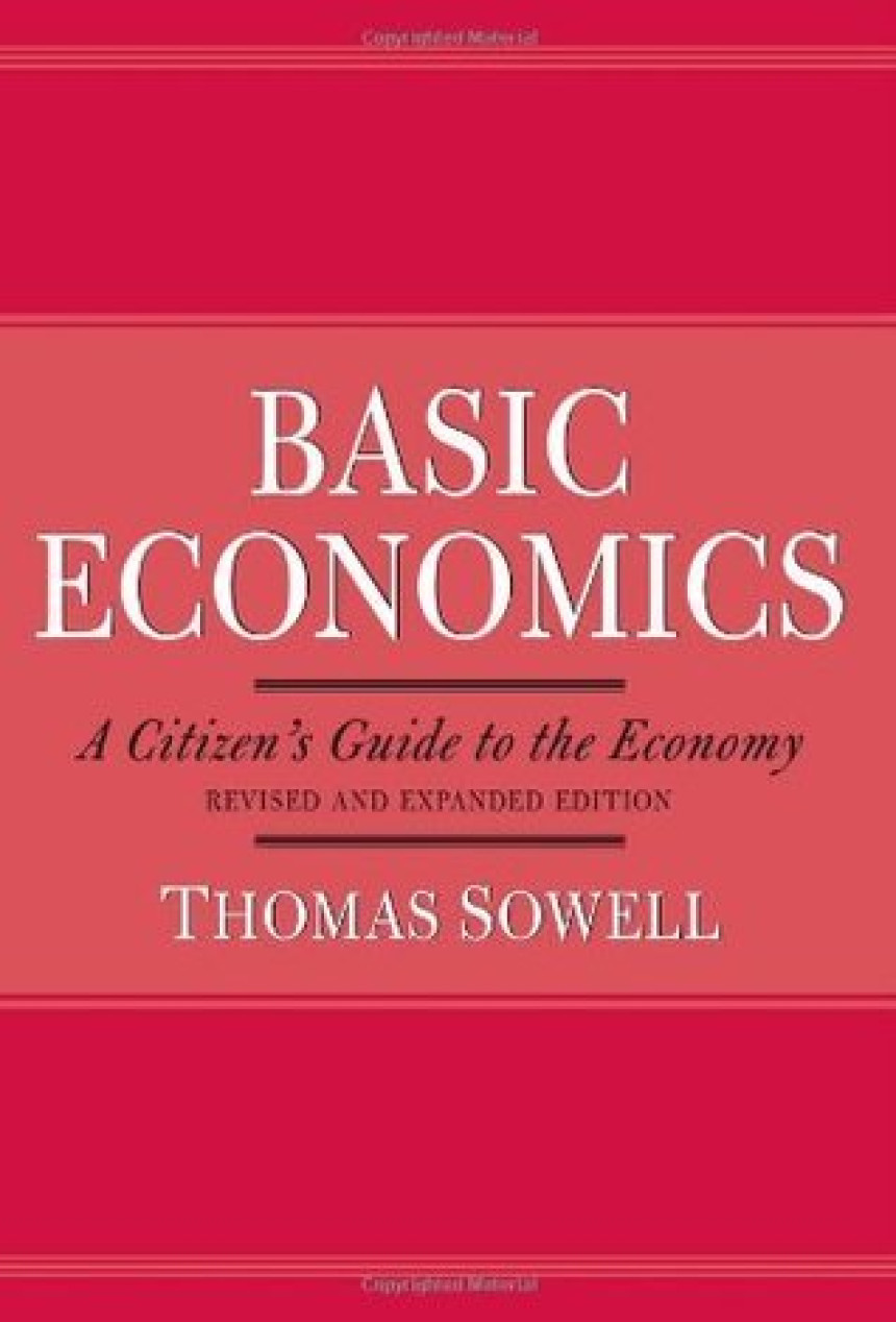 Free Download Basic Economics: A Citizen's Guide to the Economy by Thomas Sowell