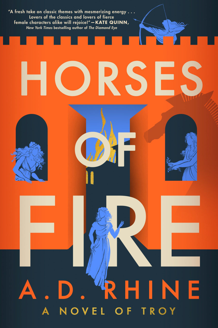 Free Download Horses of Fire by A.D. Rhine