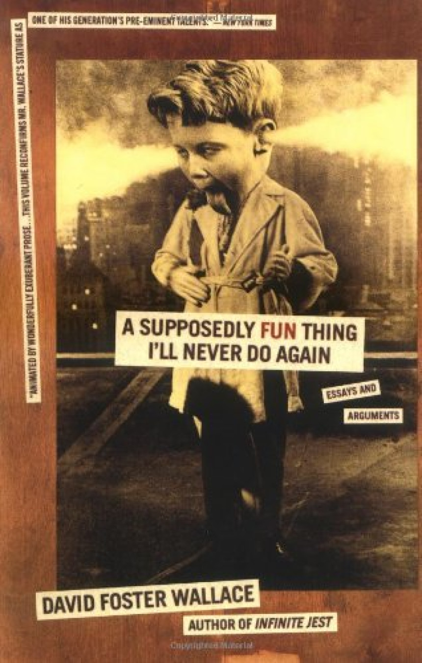 Free Download A Supposedly Fun Thing I'll Never Do Again: Essays and Arguments by David Foster Wallace