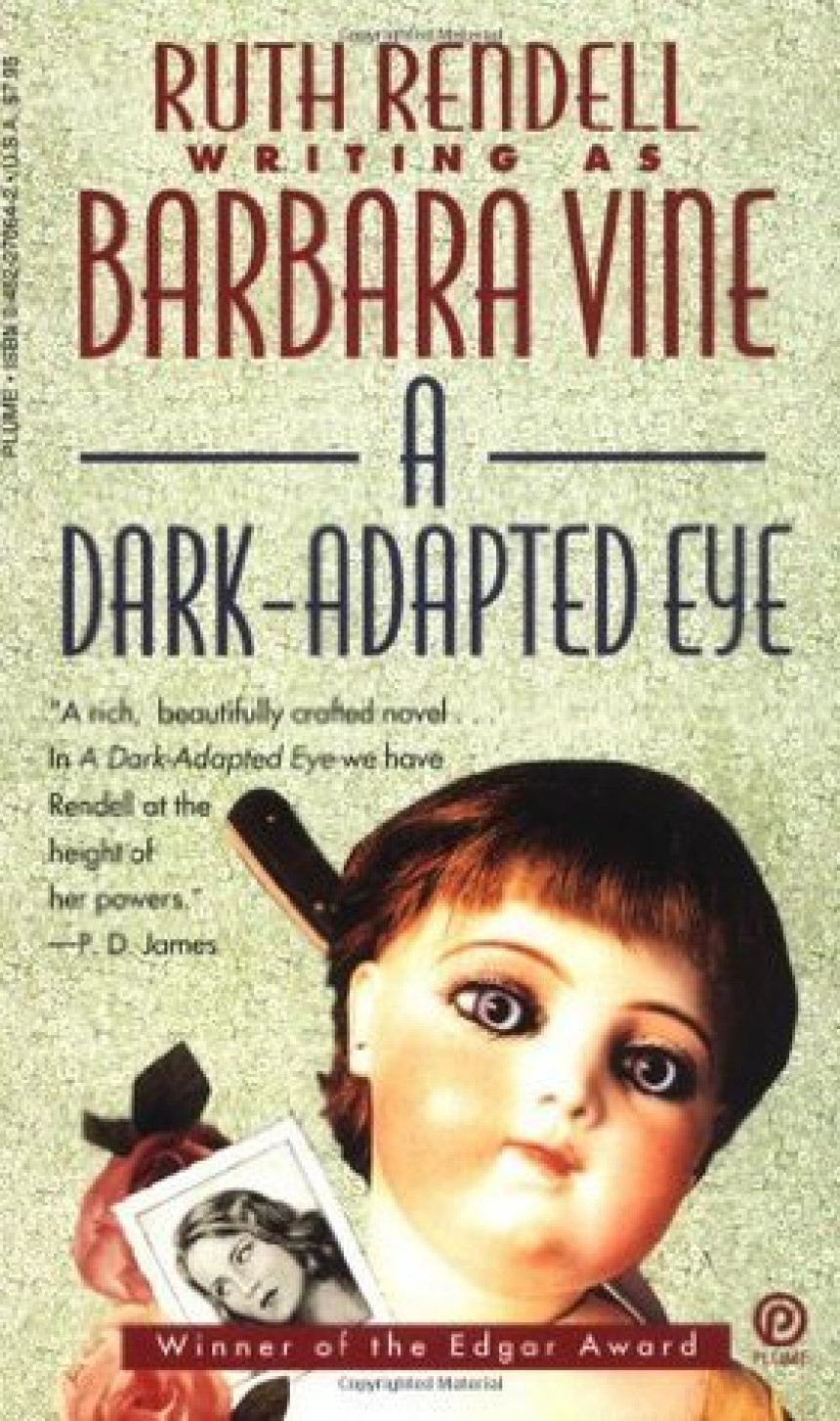 Free Download A Dark-Adapted Eye by Barbara Vine ,  Ruth Rendell